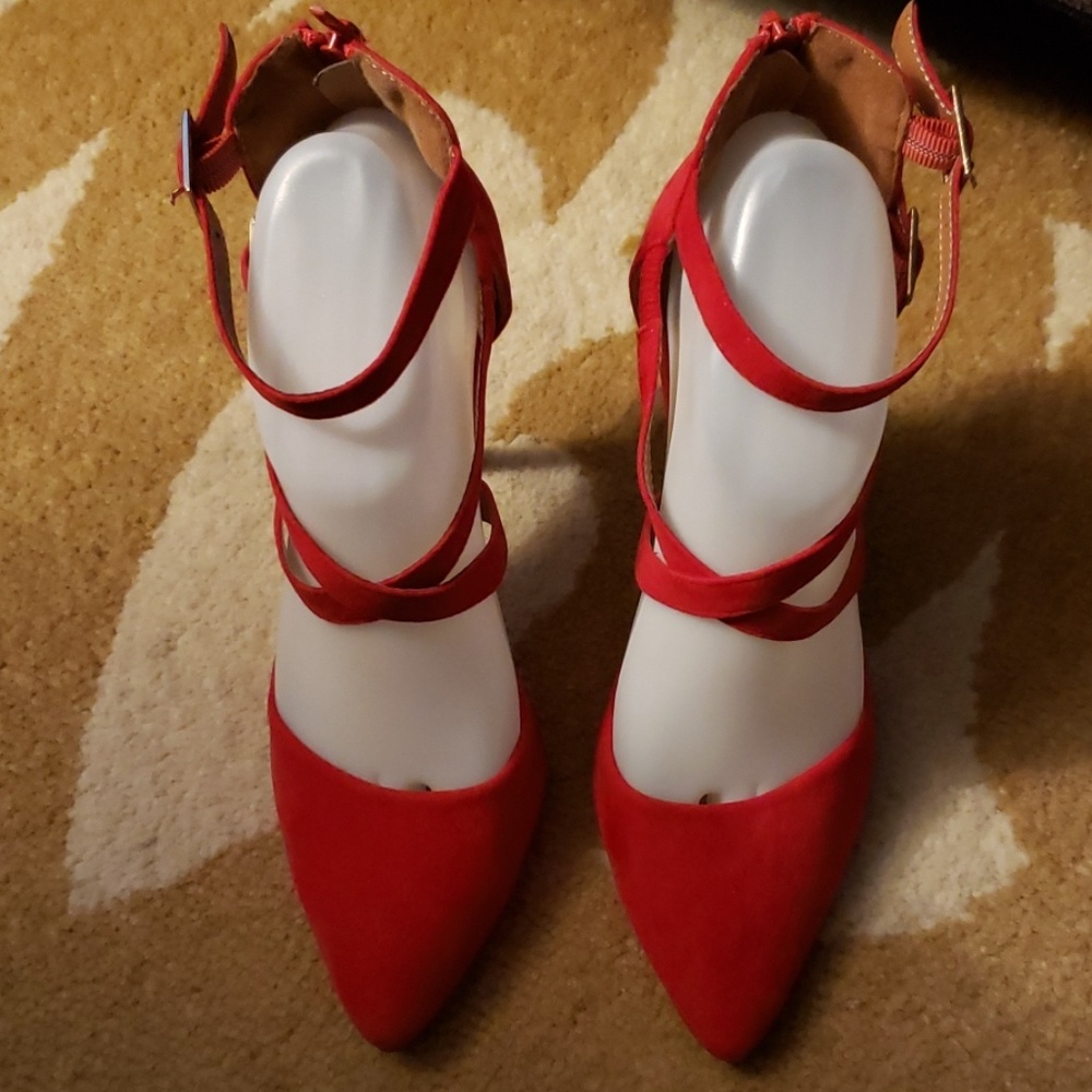 Ollio Red sexy stiletto